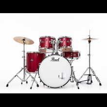 PEARL - RSS505CC-747 - ROADSHOW FUSION 20" MATTE RED - PACK SABIAN SOLAR 2 CYMBALES ppa-rss505cc-747-1-b