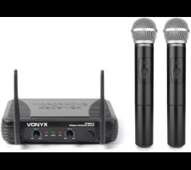 VONYX - STWM712 - SYSTEME VHF DOUBLE MICROS 712