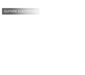 HOUSSE GUITARE ELECTRIQUE HOUSSE GUITARE ELECTRIQUE