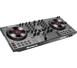 NUMARK - NS4FX - 4 VOIES / 2 JOGS AVEC ECRAN / CARTE SON  dnu-ns4fx-b