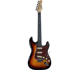 EKO - ST 300-SB - TYPE STRAT VINTAGE SUNBURST gee-s300sb-b