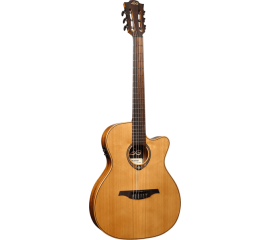 LAG - TN170ASCE - FOLK NYLON SLIM AUDITORIUM PAN COUPE ELECTRO gla-tn170asce-b