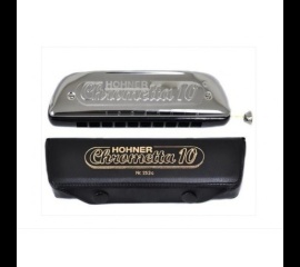HARMONICA CHROMATIQUE CHROMETTA 10 - HOHNER harmonica-hohner-chrometta-10-trous-c-253-40
