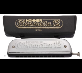 HARMONICA CHROMATIQUE CHROMETTA 12 - HOHNER hohner-chrometta-12-g