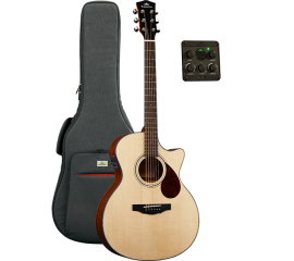 KEPMA - F0EGAN - GRAND AUDITORIUM - SOLID TOP SERIE - NATURAL kepma_solidtop_kpf0egan