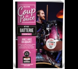 COUP DE POUCE - BATTERIE VOL.2 methode-coup-de-pouce-batterie-volume-2