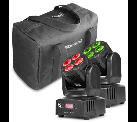 BEAMZ - MHL36 - SET 2 LYRES WASH AVEC HOUSSE mhl36-1