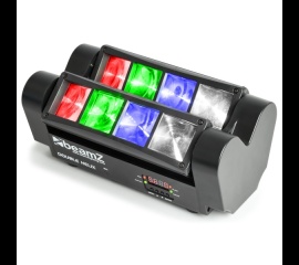 BEAMZ - MHL820 - DOUBLE HELIX 8X 3W RGBW LEDS DMX mhl820