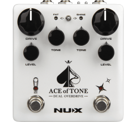 NUX - ACEOFTONE - DOUBLE OVERDRIVE TS/BB mnu-aceoftone-od-b