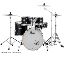 PEARL - EXPORT FUSION 20" - 5 FUTS JET BLACK - EXX705NBR-31  ppa-exx705nbr-31-b