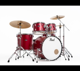 PEARL - RSS505BCC-747 - ROADSHOW FUSION 20" MATTE RED - PACK SABIAN SOLAR 3 CYMBALES ppa-rss505bcc-747-b