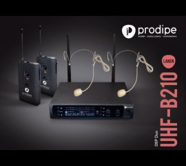 PRODIPE - B210 UHF HEADSET DUO - DOUBLE SERRE TETE prodipeprouhfheadsetduo_1797205112