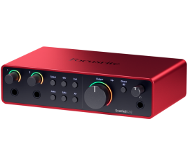 FOCUSRITE - SCARLETT4 2I2  - 4TH GEN - 2 IN / 2 OUT - USB-C rfo-scarlett4-2i2-2-b