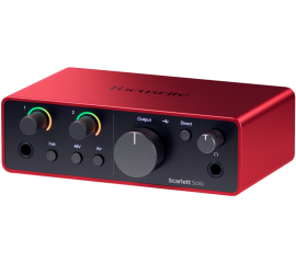 FOCUSRITE - SCARLETT4 SOLO - 4TH GEN - 2 IN / 2 OUT - USB-C rfo-scarlett4-solo-2-b