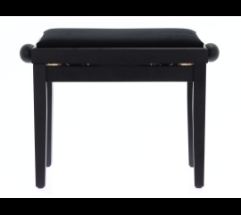 QUIKLOK - PB010BKS - BANQUETTE BOIS NOIR MAT ASSISE VELOURS tqm-pb010bks-b