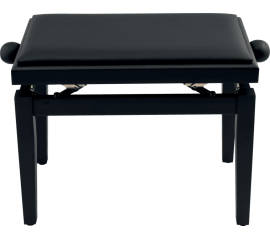 QUIKLOK - PB100BKS - BANQUETTE BOIS NOIR MAT ASSISE SIMILI CUIR tqm-pb100bks-3-b