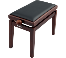 QUIKLOK - PB100WNS - BANQUETTE BOIS NOYER ASSISE SIMILI CUIR tqm-pb100wns-b