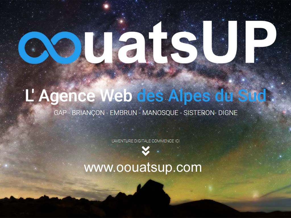 oouatsUP - L'agence Web des Alpes du sud