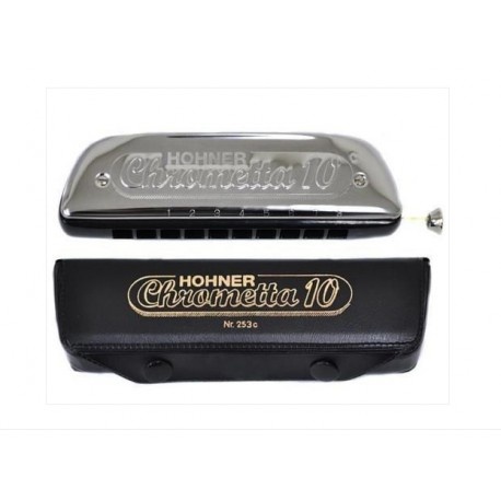 HARMONICA CHROMATIQUE CHROMETTA 10 - HOHNER